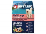 Ontario Adult Large 7 Fish & Rice 12kg