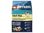 Ontario Adult Mini 7 Fish & Rice 2,25kg