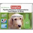 Spot on Beaphar BIO pre stredné psy 15-30kg 3ks proti kliešťom a blchám