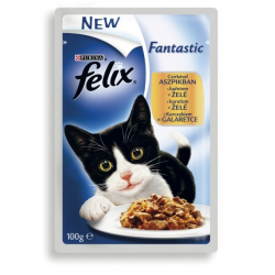 FELIX FANTASTIC KURA V ŽELÉ KAPS. 20X100G