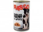 24 x RASCO dog - hydinové kúsky v šťave 1240 g 