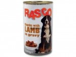 24 x RASCO dog - jahňacie kúsky v šťave 1240 g