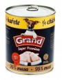 GRAND SUPER PREMIUM 1/4 CHICKEN DOG 850G 