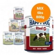 HAPPY DOG PUR - mix 6 x 800 g 