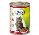 6 x DAX - konzerva pre mačky s hovädzím mäsom 415 g