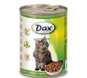 6 x DAX - konzerva pre mačky s králikom 415 g