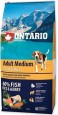 Ontario Adult Medium 7 Fish & Rice 12kg